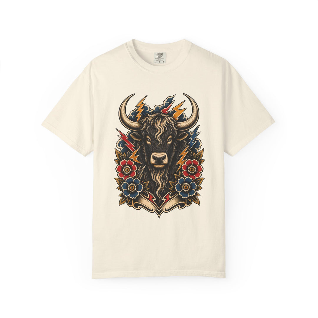 Tattoo Flash Thunder Yak Graphic Tee