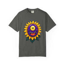 Cyclops Sunflower Monster Cartoon T-Shirt Graphic