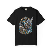 Chrome Neo-Deco Hummingbird Mechanic T-Shirt Graphic