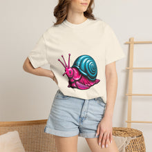 Neon Snail Pop Art T-Shirt Graphic