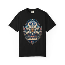 Alpine Synth Flower Crest T-Shirt Graphic