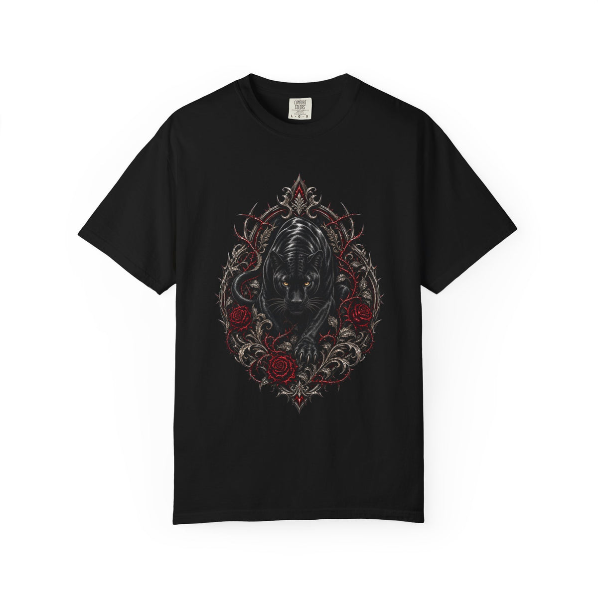 Thorn Velvet Panther Crest T-Shirt Graphic