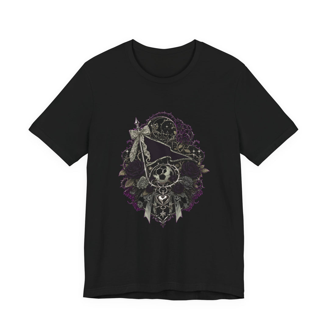 Gothic Cottage Sports Crest T-Shirt Graphic