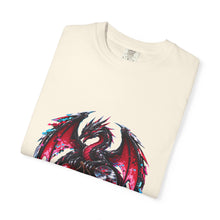 Cyber Glitch Cherry Wyvern Graphic Tee