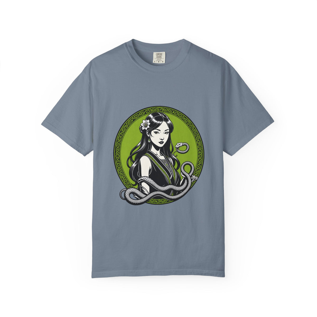 Serpent Emblem Portrait T-Shirt Graphic