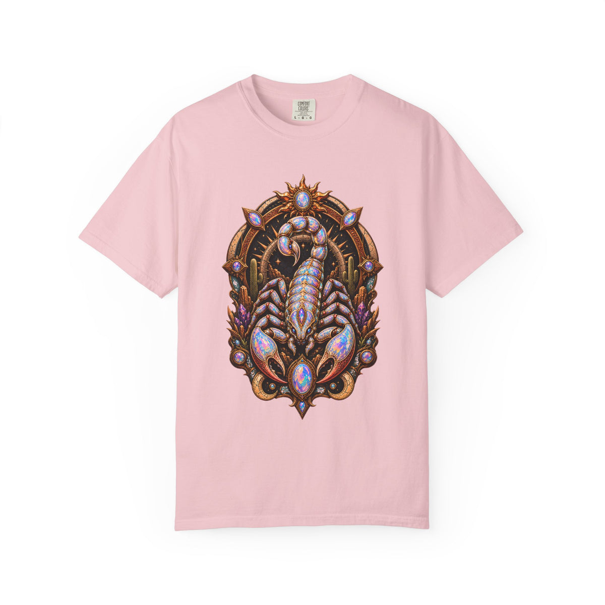 Opal Desert Scorpion Talisman T-Shirt Graphic