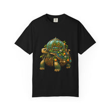 Solarpunk Tortoise Orchard Engineer Graphic Tee