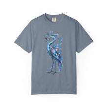 Glitch Glam Glass Heron Graphic Tee