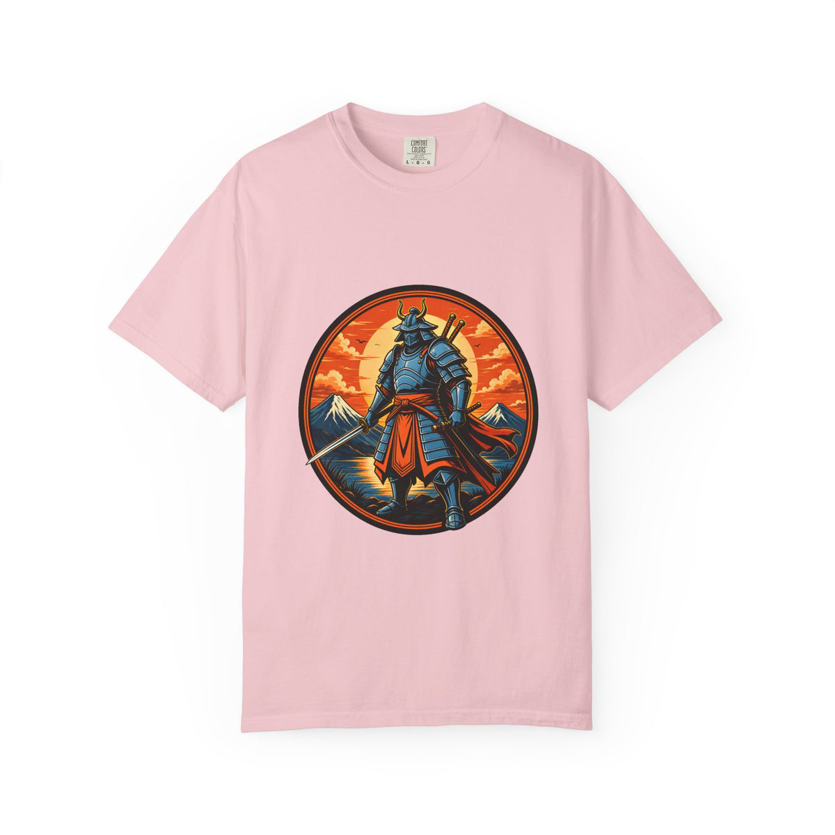 Sunset Samurai Crest T-Shirt Graphic