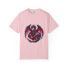 Cyber Glitch Cherry Wyvern Graphic Tee