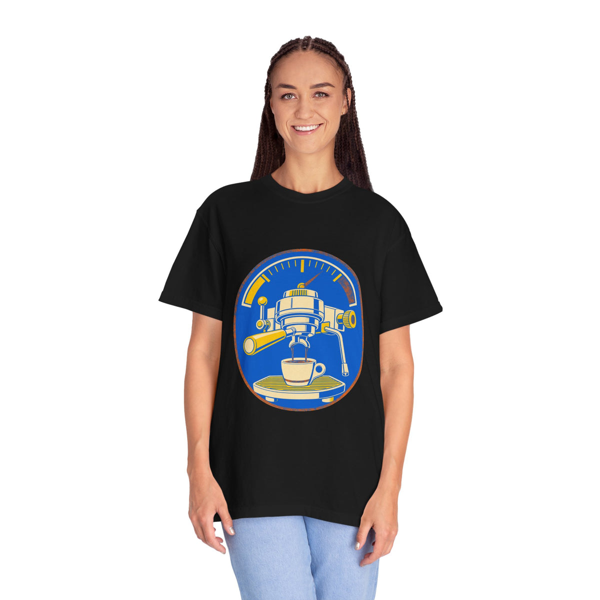 Espresso Pressure Constructivist Graphic Tee