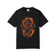Tarot Salamander Fire Dancer Gothic T-Shirt Graphic