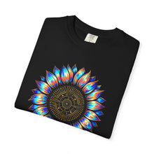 Holographic Sunflower Circuit Graphic Tee