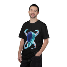 Aquamarine Glass Fencing Mask Graphic Tee