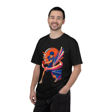Forehand Loop Table Tennis Neo Deco Graphic Tee