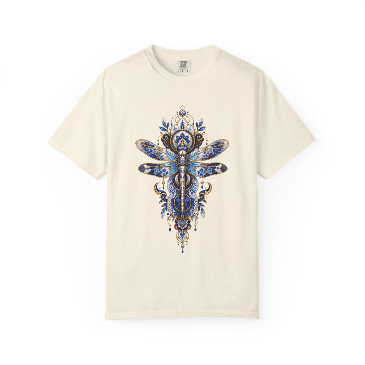Porcelain Dragonfly Totem T-Shirt Graphic