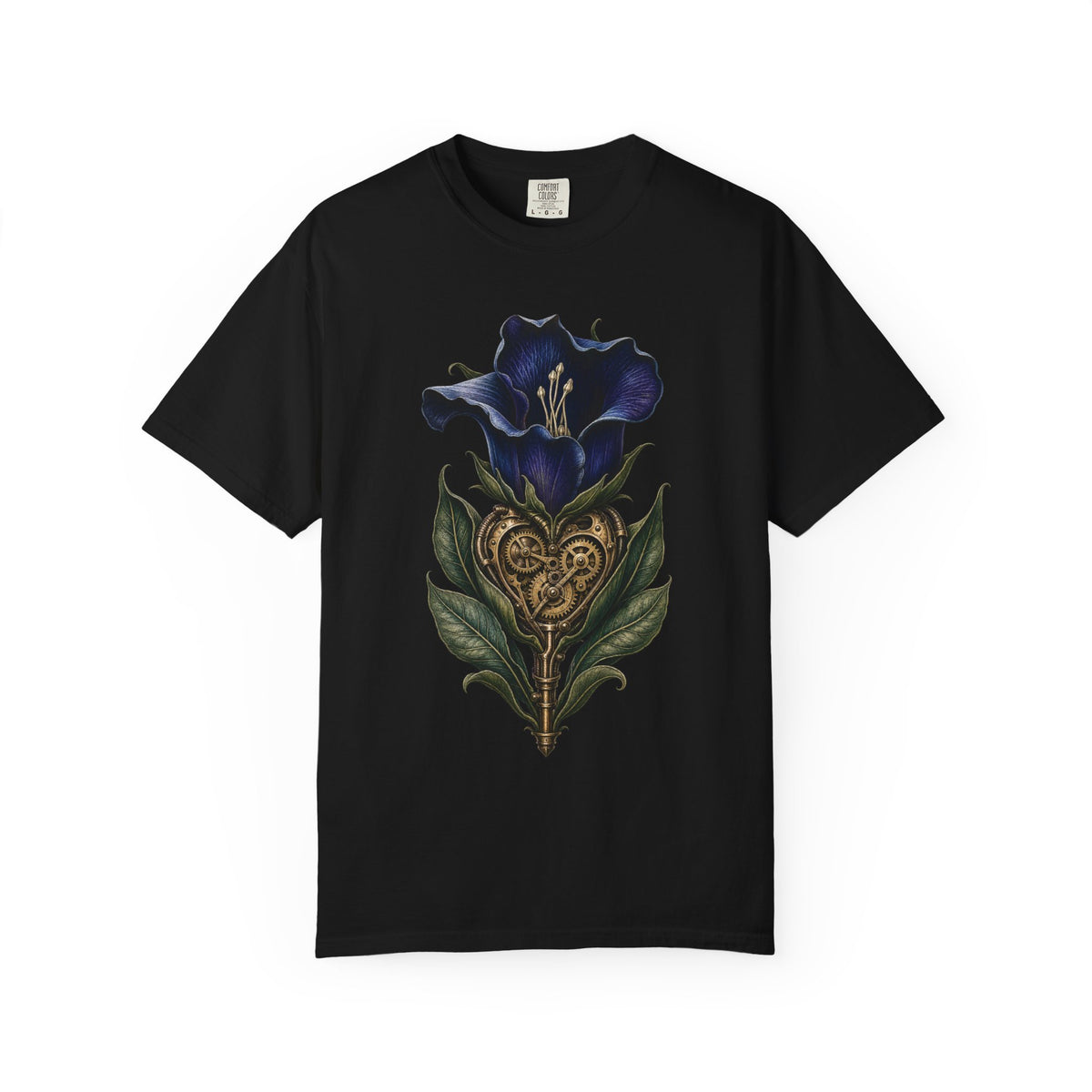 Nightshade Clockwork Bloom Graphic Tee