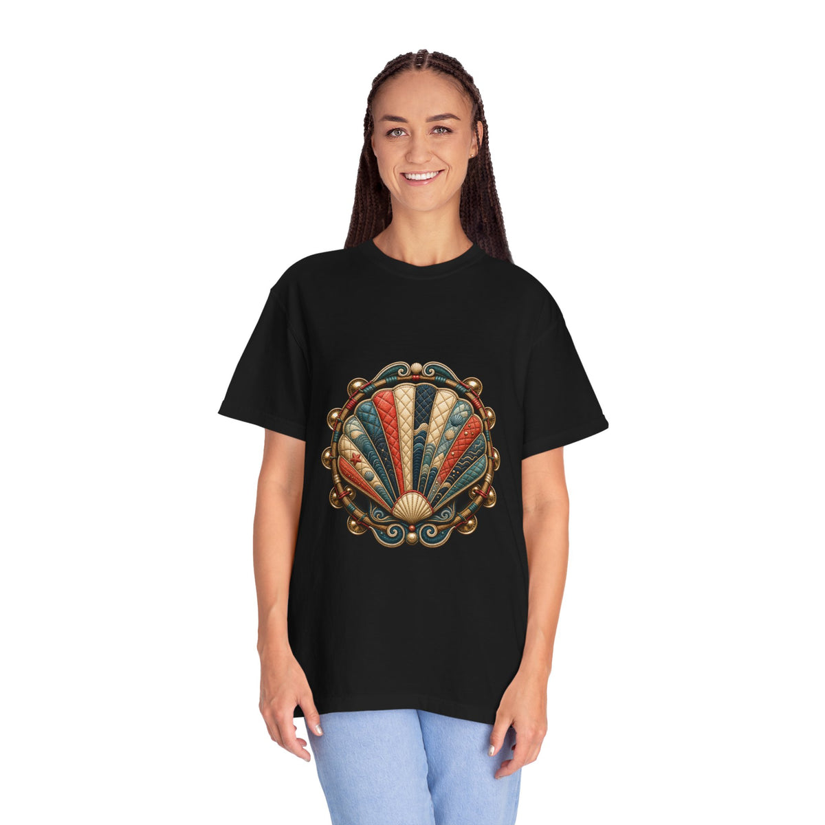 Quilted Coastal Percussion Shell T-Shirt Graphic