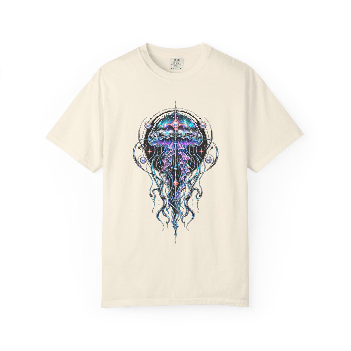 Y2K Molten Jellyfish Sigil T-Shirt Graphic