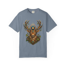 Solarpunk Stag Automaton Graphic Tee