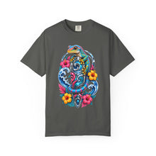Neon Tide Gecko Totem Graphic Tee