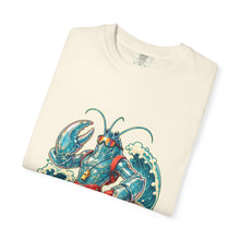 Y2K Surfcore Glass Lobster Lifeguard T-Shirt Graphic