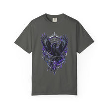 Glitch Gothic Raven Astrolabe Graphic Tee