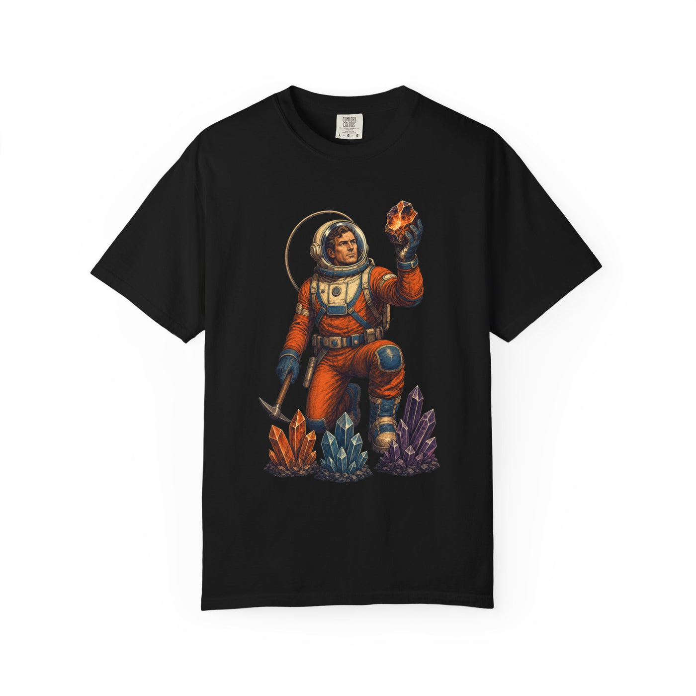 Meteorite Prospector Retro Sci-Fi Graphic Tee