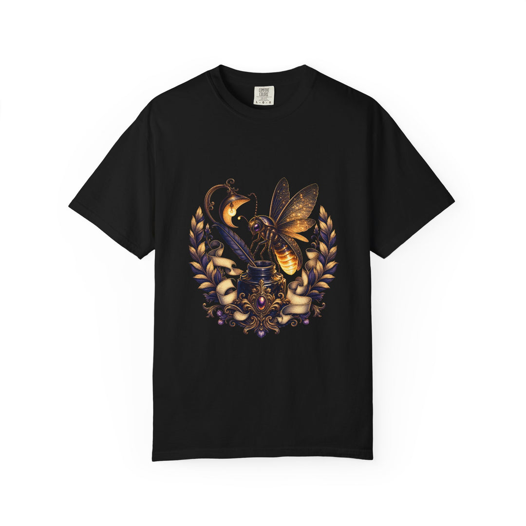 Poetcore Ink Bottle Firefly Scribe Graphic Tee