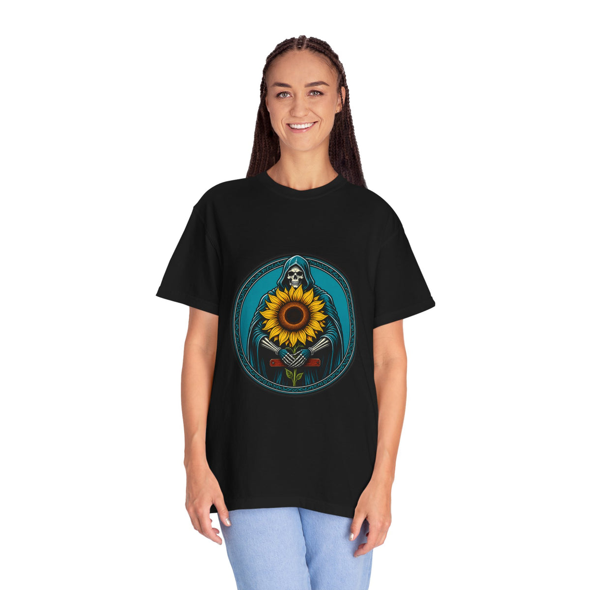Sunflower Reaper Crest T-Shirt Graphic