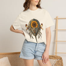 Tattoo Sunflower Horseshoe Crab Graphic Tee