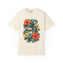 Surfcore Hibiscus Shark T-Shirt Graphic