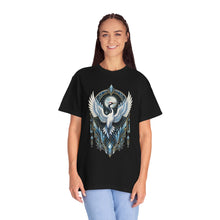 Art Deco Snow Crane Graphic T-Shirt