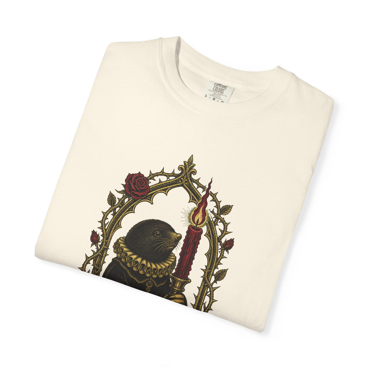 Gothic Candle Mole Graphic Tee