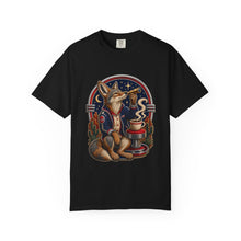 Embroidered Diner Telescope Coyote T-Shirt Graphic