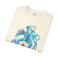 Aquamarine Paper Kite Dragon Graphic Tee