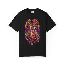 Lava Lamp Owl Psychedelic Graphic T-Shirt