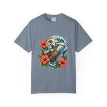 Hibiscus Hammerhead Courier Graphic Tee