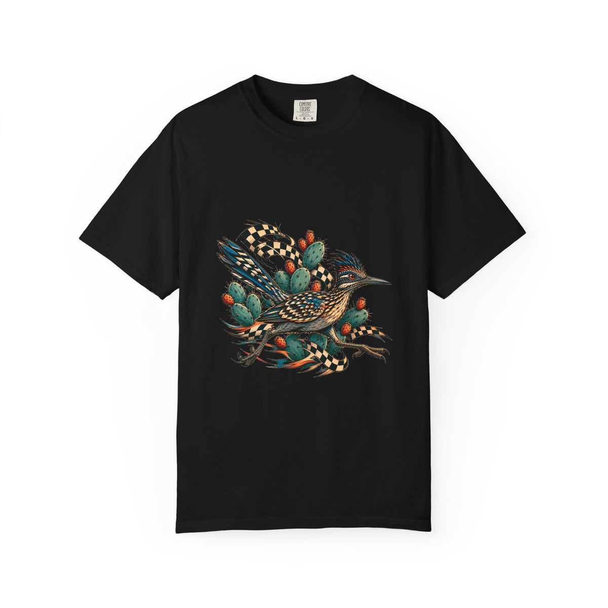 Checkerboard Roadrunner Graphic Tee