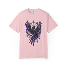 Glitch Gothic Raven Astrolabe Graphic Tee
