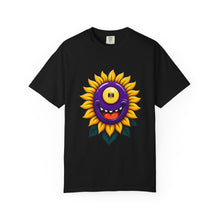 Cyclops Sunflower Monster Cartoon T-Shirt Graphic