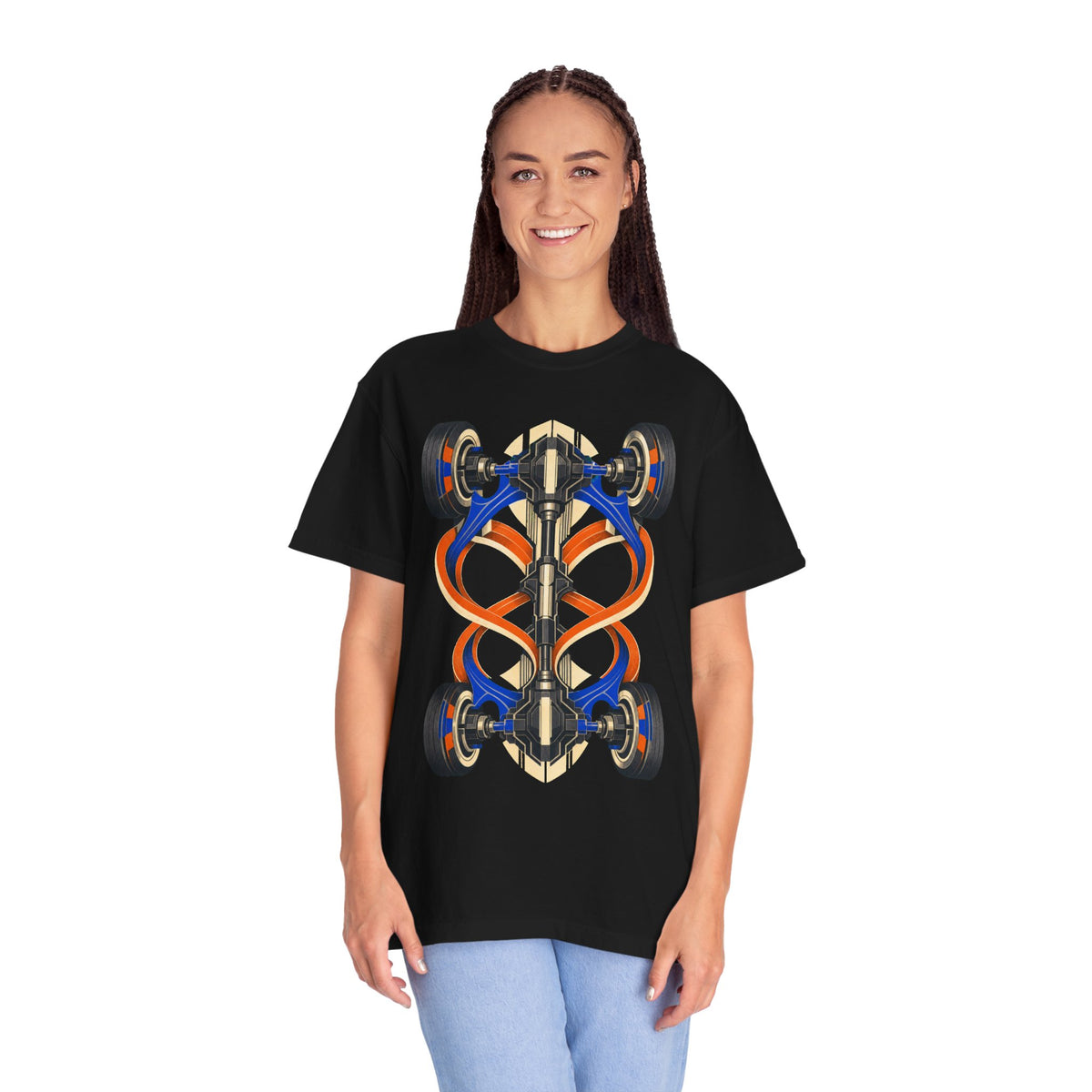 Abstract AWD Torque Flow Graphic Tee