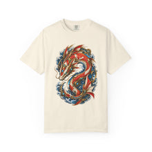 Retro Future Koi Dragon T-Shirt Graphic