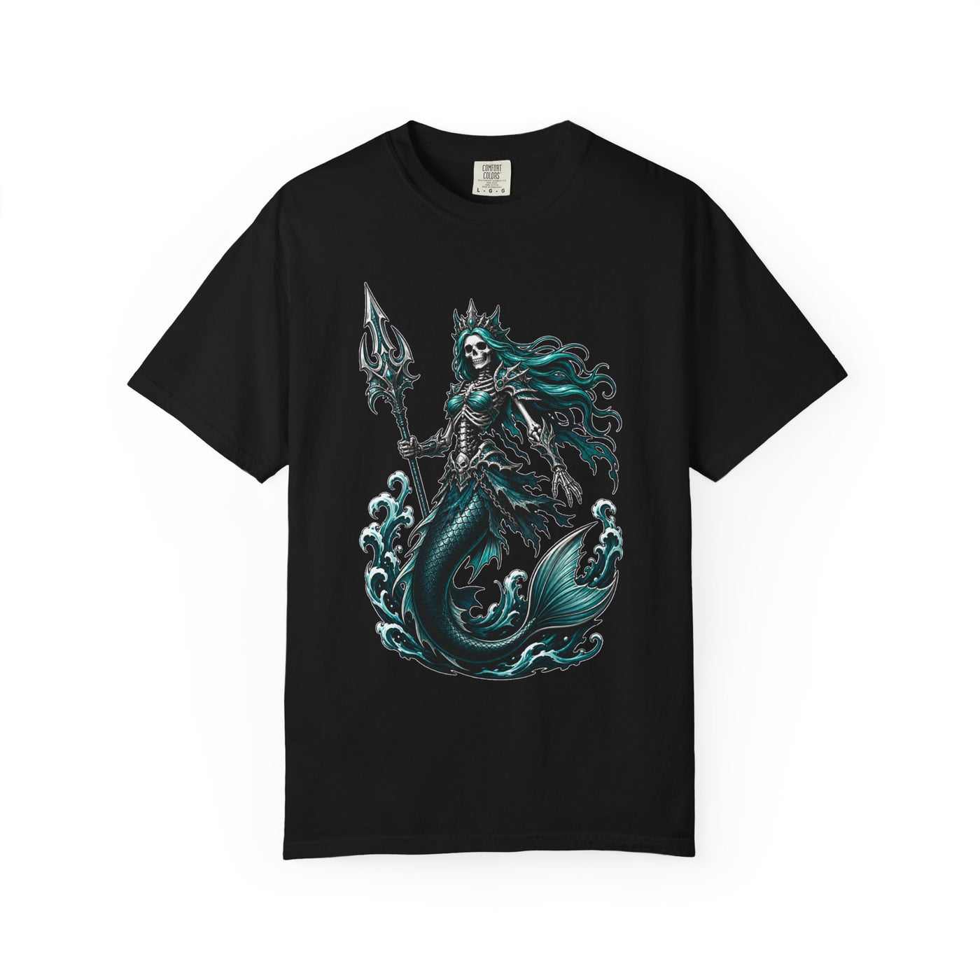 Abyssal Skeleton Sea Guardian T-Shirt Graphic