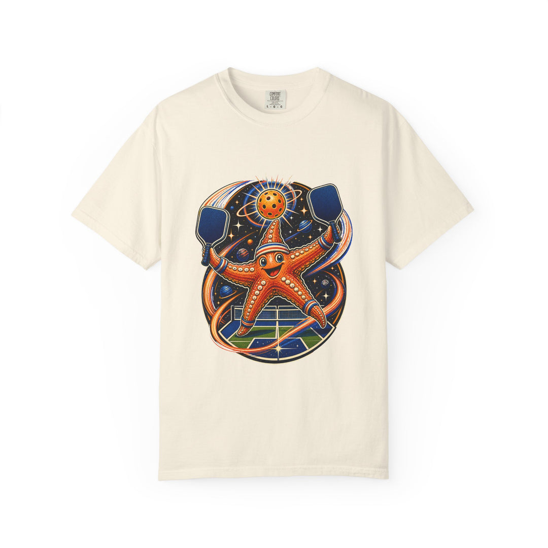 Cosmic Pickleball Starfish Graphic Tee