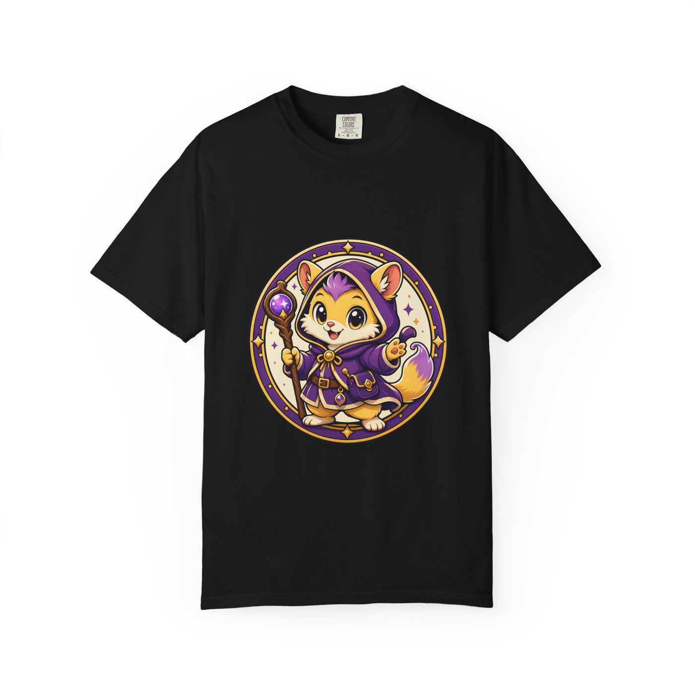 Hooded Starfox Mage T-Shirt Graphic