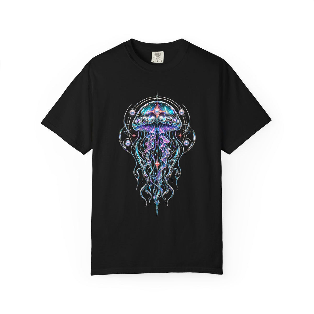 Y2K Molten Jellyfish Sigil T-Shirt Graphic