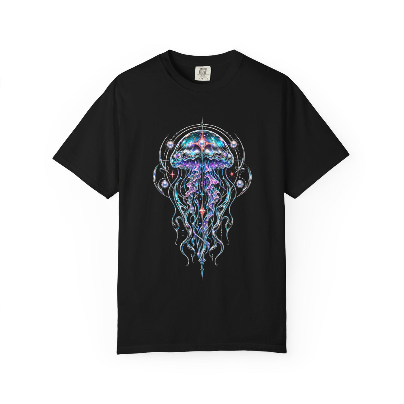 Y2K Molten Jellyfish Sigil T-Shirt Graphic