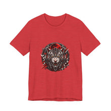 Mecha Tiger Racing Badge T-Shirt Graphic