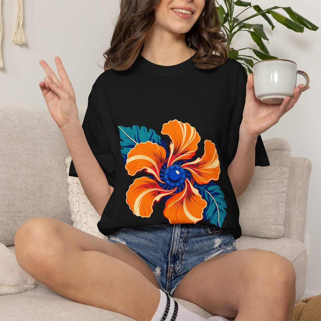 Citric Hibiscus Turbine Graphic Tee